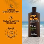 Piz Buin Moisturising Sun Lotion - Medium SPF15 200 ml