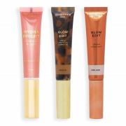 Revolution Pro Creme Face Wand Trio (Verschiedene Farbtöne) - Medium