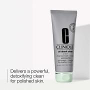 Clinique All About Clean 2-in-1 Aktivkohle Maske und Peeling 100ml