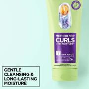 Garnier Method for Curls Shampoo, Conditioner and Air Dry Cream Bundle