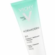 Vichy Normaderm 3-in-1 Scrub, Cleanser and Mask (125ml)