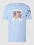 Colours & Sons T-Shirt mit Foto-Print in Blau, Größe XL