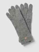 Fraas Handschuhe aus Kaschmir in Mittelgrau, Größe One Size