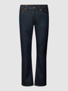 Levi's® Straight Fit Jeans mit Knopfleiste in Dunkelblau, Größe 30/32