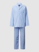 Polo Ralph Lauren Underwear Pyjama aus Baumwolle mit Webmuster in Hell...