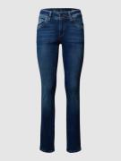 Blue Monkey Slim FIt Jeans mit Stretch-Anteil in Blau, Größe 26/34