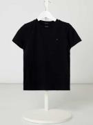 Tommy Hilfiger Kids T-Shirt aus Organic Cotton mit Logo-Details in Mar...