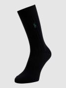 Polo Ralph Lauren Underwear Socken mit Logo in Black, Größe 39/42