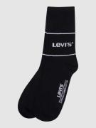 Levi's® Socken mit Label-Detail im 2er-Pack in Black, Größe 39-42