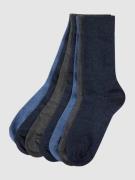 s.Oliver RED LABEL Socken mit recycelter Baumwolle im 7er-Pack in Blau...