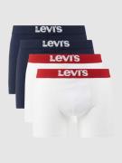 Levi's® Trunks mit Stretch-Anteil im 4er-Pack in Weiss, Größe L