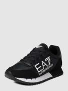 EA7 Emporio Armani Sneaker mit Label-Prints in Black, Größe 29