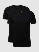 ADIDAS SPORTSWEAR T-Shirt mit Label-Print im 2er-Pack in Black, Größe ...