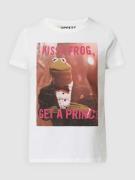 Frogbox T-Shirt aus Bio-Baumwolle in Weiss, Größe 34