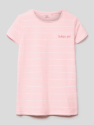 OVS T-Shirt mit Streifenmuster Modell 'DADDY T-SHIRT' in Rosa, Größe 1...