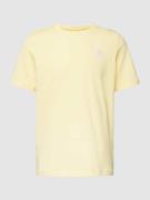 ADIDAS SPORTSWEAR T-Shirt mit Logo-Stitching in Gelb, Größe XXL