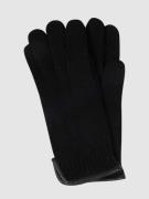 EEM Handschuhe aus Schurwolle in Anthrazit Melange, Größe S