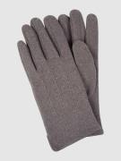 EEM Touchscreen-Handschuhe aus Jersey in Hellgrau, Größe L