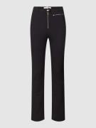 EDITED Hose mit Reißverschlusstasche Modell 'Linette' in Black, Größe ...