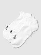 ADIDAS SPORTSWEAR Sneakersocken mit Label-Print im 3er-Pack in Weiss, ...