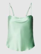 Gina Tricot Top aus Satin mit Spaghettiträgern Modell 'Janet' in Mint,...