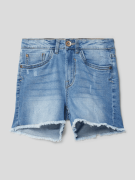Garcia Jeansshorts mit Label-Patch in Jeans, Größe 152