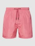 JOOP! Collection Badehose mit elastischem Bund in Pink, Größe S