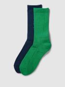 Levi's® Socken mit Label-Print im 2er-Pack in Gruen, Größe 43/46