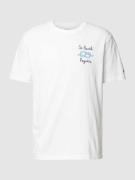 MC2 Saint Barth T-Shirt mit Label-Stitching in Weiss, Größe S