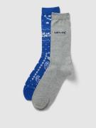 Levi's® Socken mit Label-Details im 2er-Pack in Marine, Größe 39/42