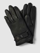 EEM Handschuhe in Leder-Optik in Black, Größe XL