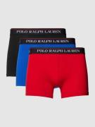 Polo Ralph Lauren Underwear Trunks im 3er-Pack mit Logo-Bund in Rot, G...