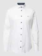 Tommy Hilfiger Tailored Slim Fit Business-Hemd mit Label-Stitching in ...
