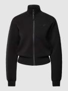 Guess Activewear Sweatjacke aus Scuba in Black, Größe XS