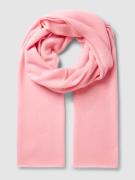 (The Mercer) N.Y. Kaschmirschal im unifarbenen Design in Pink, Größe O...