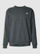 ADIDAS SPORTSWEAR Sweatshirt mit Label-Stitching in Anthrazit, Größe M