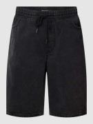 REVIEW Jeansshorts mit Eingrifftaschen in Black, Größe M