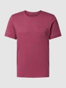 NO EXCESS T-Shirt mit Brusttasche in Pink, Größe M