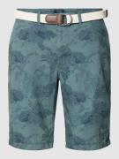 MCNEAL Shorts mit floralem Muster in Aqua, Größe M