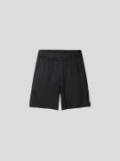 Blue Sky Inn Shorts mit Kontraststreifen in Black, Größe S