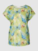 Christian Berg Woman T-Shirt mit Allover-Print in Apfel, Größe 34