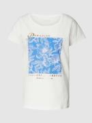 Christian Berg Woman T-Shirt mit Motiv-Print in Royal, Größe 36