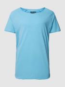 REVIEW T-Shirt mit Rundhalsausschnitt in Hellblau, Größe S