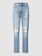 Levi's® Skinny Fit Jeans im Used-Look in Hellblau, Größe 25/30