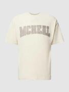 MCNEAL T-Shirt mit Ziersteinbesatz in Ecru, Größe M
