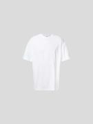 VETEMENTS T-Shirt mit Rundhalsausschnitt in Weiss, Größe L