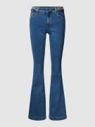 Liu Jo White Regular Fit Jeans im 5-Pocket-Design Modell 'BEAT' in Bla...
