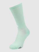 UANDWOO Socken mit Label-Schriftzug in Aqua, Größe 39/42