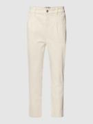 CG - Club of Gents Tapered Fit Jeans mit Label-Patch in Offwhite, Größ...