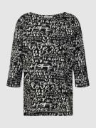 Christian Berg Woman Sweatshirt mit 3/4-Arm in Black, Größe S